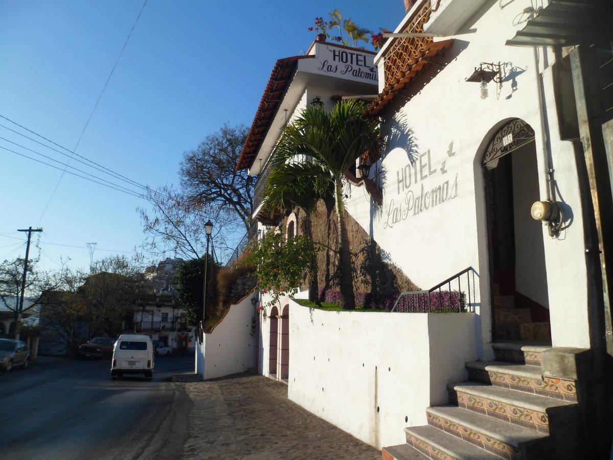 Hotel Las Palomas タスコ・デ・アラルコン エクステリア 写真